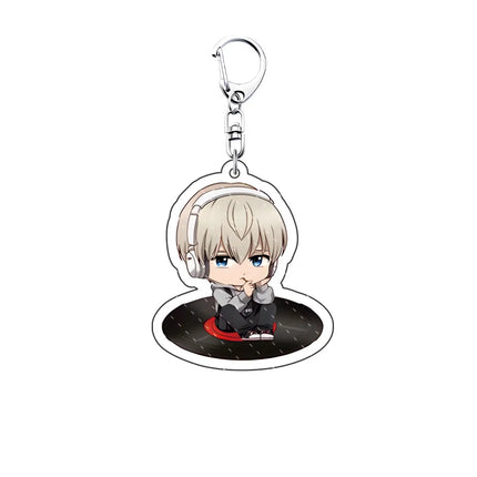 Anime WIND BREAKER 6cm acrylic Keychain key chain big stand brand Sakura-harusugita Keitaro  decoration key ring Gift