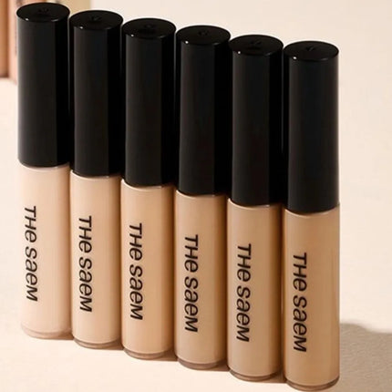 Full-coverage Liquid Concealer Stick Invisible Pores Flaw Concealment Skin Brightening Concealer Long Lasting Korean Cosmetics