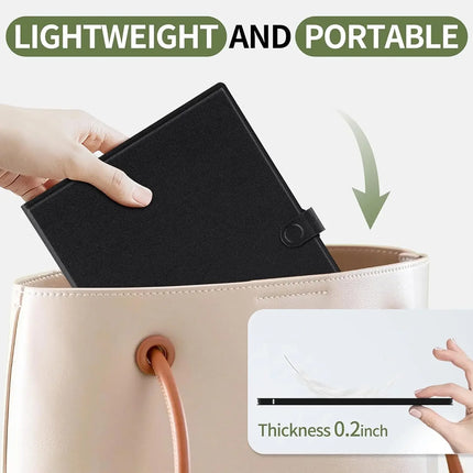 9.5/11.5-Inch LCD Writing Tablet Full Screen Drawing Board Reusable Erasable Handwriting Digital Notebook for Office Learning