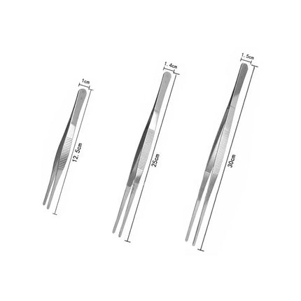 Multifunction Barbecue Tongs Stainless Steel Food Tongs BBQ Clip Kitchen Gadgets Cooking Tweezers Buffet Tool CFQJ006