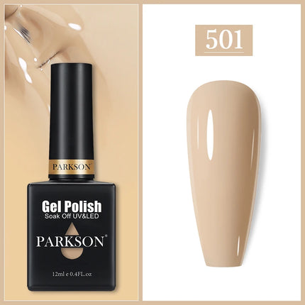 Parkson 12ML Nail Gel Polish HEMA TPO FREE Full Coverage 279 Color Gel Pigment Professional Nail Art Long Lasting Gel Varnish