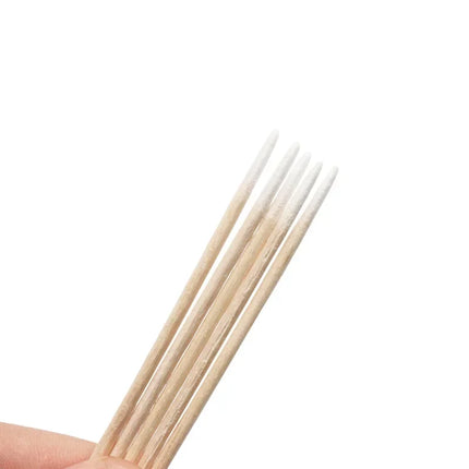 Cleaning Stick Nail Sprout Wooden Cotton Head Manicure Details Correction Nail Polish Makeup Remover Art Tool