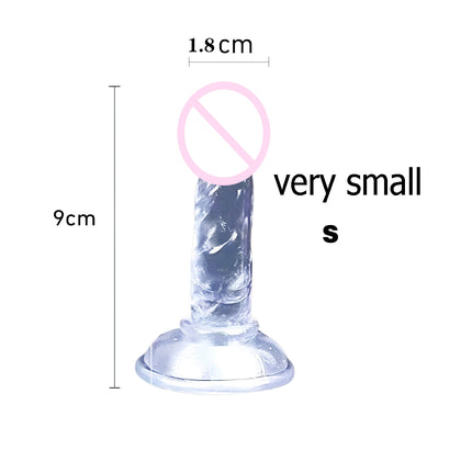 New Realistic Dildos Erotic Jelly Dildo Artificial Penis G-spot Simulation Large penis Anus Anal plug Female penis masturbation