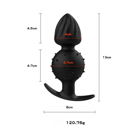 Silicone Anal Beads Butt Plug Built in ball Prostate Massage Masturbation Sex Toys for Women Men Gay Couples Adult Games