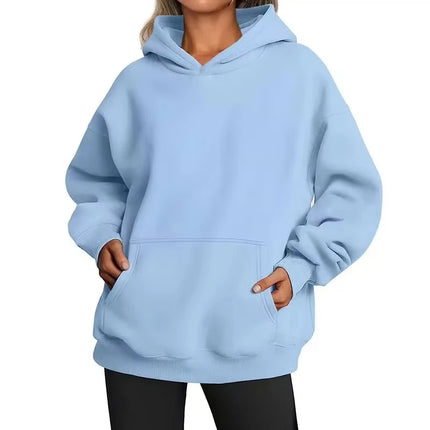 New Men Casual Hoodies Women Fleece Warm Hoodies Spring Autumn Pullovers Fashion Black Multiple Colour Oversized Sweatshirts Top