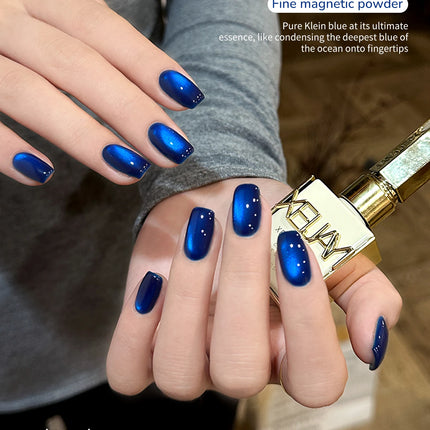 XEIJAYI 1pc 15ML Blue cat eye Nail Gel polish Semi Permanent Nail Art Soaking UV LED Nail Salon DIY Nail Salon Gel