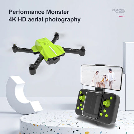 Newest K10 Mini Drone with HD Camera Pocket-Sized Foldable RC Quadopter for Kids Aerial Remote Aircraft with Avoidance Technolog