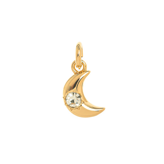 Minimalist Twelve Birthday Stone Light Luxury High Praise Palm Moon Tai Chi Planet Pendant Gold Plated Color Preserved