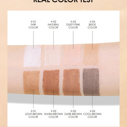 O.TWO.O Double-Headed Contour Stick Waterproof Matte Highlighter Concealer Clavicle Shadow Pen 3D Face Highlighting Makeup Pen