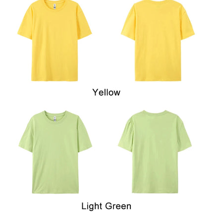 100% Cotton Solid T-shirts Women Sporty Short Sleeve Tees Fashion Casual White Black Clothing Loose O-Neck Female Summer Tops