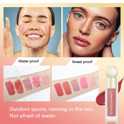 Blush Liquid Blusher Real Makeup Blush Matte Palette Blusher Cosmetics Products Liquid Cream Stick Pink Face raremakeup Beauty