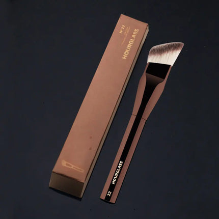 1 pc HG Pro Makeup brushes Powder contour Blusher Make up brush Highlight Bronzer exquisite Professional metal handle with box