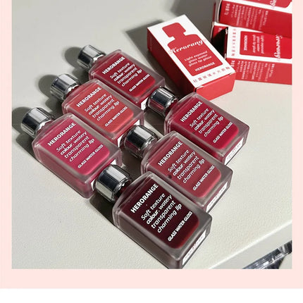 Moisturizing Plump Lips Mirror Effect Lip Color Non Greasy Texture Liquid Lip Pigment Not Easy To Stick Lightly Lip Glaze