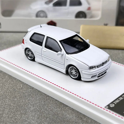 FH Diecast 1:64 Scale VW Golf GTI Mk4 Commercial Vehicle Simulation Alloy Car Model Static Display Toy Gift Souvenir Collection