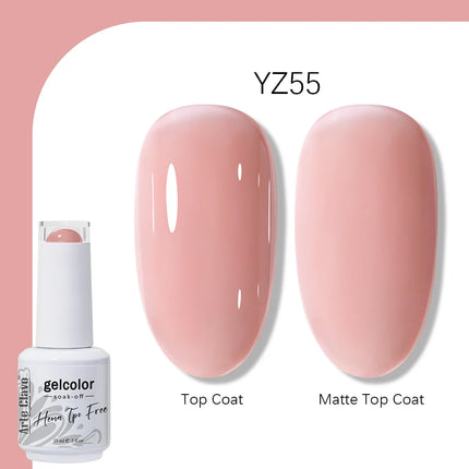 Arte Clavo TPO FREE HEMA FREE Gel Nail Polish UV Multi Use Semi Permanent Soak Off Autumn Winter Nail Art Hybrid Varnish 15ml