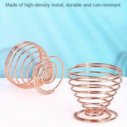 Elegant Stainless Steel Beauty Sponge Stand - Hygienic, Space-Saving Makeup Egg Holder & Dryer