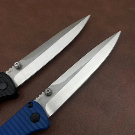 417 Portable Folding Knife Wilderness Knives 9Cr13Mov Blade Nylon Wave Fiber Handle EDC Survival Pocket Knives Fishing Tool