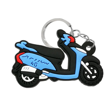 1PCS Cool Motorcycle Keychain Hot Sale Motorbike Keyring for Men Boys Car Key Accessories Glove Helmet Friends Key Holder Gifts