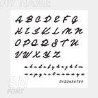SMTNLKZ-SN  Font / Silver Color