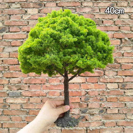 35/40cm 1/18 scale Simulated Wire Tree Model Miniature Model Tree G scale Train Railway Layout Landscape Garden Dollhouse Decora
