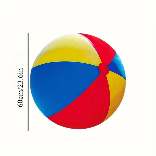 1pc Large Inflatable Beach Ball - Family Party Entertainment Supplies, Indoor Outdoor Game Seaside Party Sports Activity