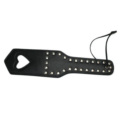 42cm PU Rivets Fetish Bondage Sexy Whip Flogger Bdsm Sex Toys For Couples Spanking Paddle Sexy Policy Knout Adult Cosplay Games