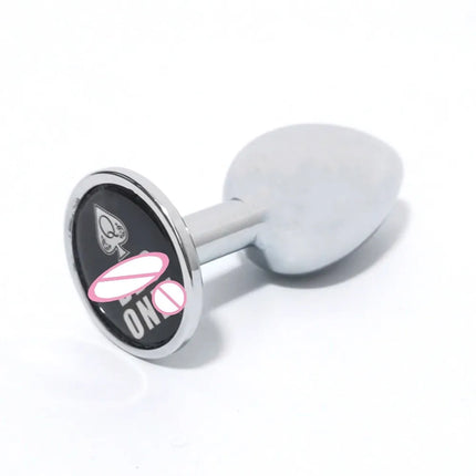 Spades Q Metal Anal Plug Fetish Butt Plug Fantasy Adult Game Prostate Massage Masturbator Anal SM Stimulation Adult Sex Toys 18+