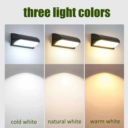 Waterproof LED Wall Light 110V 220V For Outdoor Pathway Stairway Porch Balcony Garden Wall Mount Indoor Exterior Wall Lamp