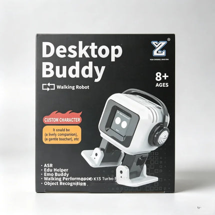 Upgraded AI EMO Desktop Robot Smart Real-Time Interactive Chat Powerful Built-In ASR Voice Recognition Effortless, Ultra-Smooth