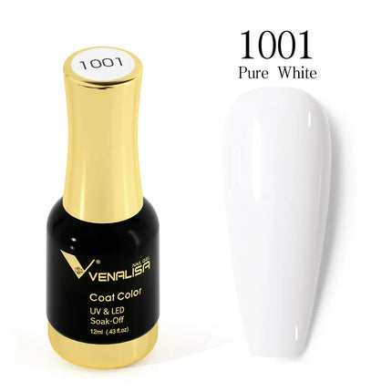 VENALISA 12ml Fabulous Pink Nails Crystal Lacquer CANNI Nail Art Glitter Pearl Diamonds Soak off Platinum UV LED Gel Nail Polish