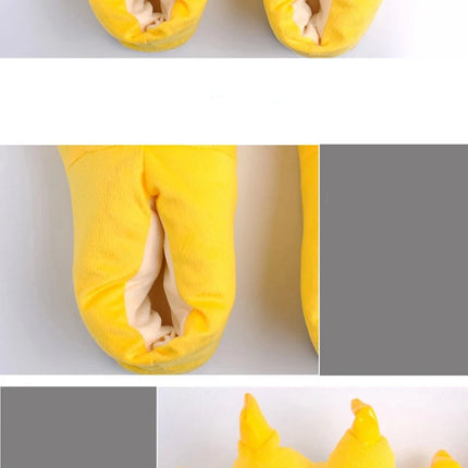 Cartoon Slippers Stitch Animal Claw Kigurumi Onesies Pajamas Shoes Kids Adult Kawaii Funny Paws Casual Cosplay Prop Party Wear