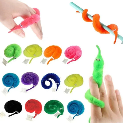 15pcs Wiggly Worm Magic Toy / 15pcs Ver Magique Jouet