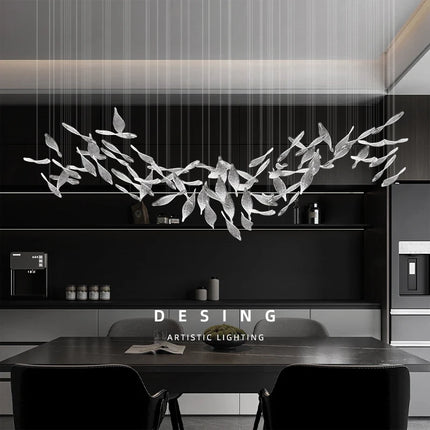 Pendant Lamps Above the Table Dining Room Ceiling Hanging Lights Kitchen Island Glass Pendant Light Restaurant Bar Chandelier