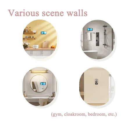 Silicone Suction Cup Grip Stand for Mobile Phone Selfie and Video Suction Cup Non-slip Hands-free Design Wall Mount Bracket