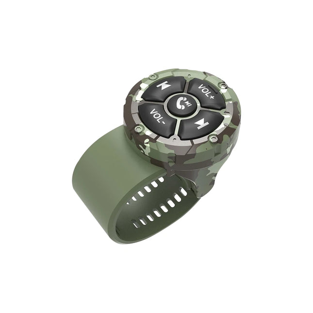 Wireless Bluetooth 5.3 Remote Button Helmet Earphone Motorcycle/Bike Handlebar Media Controller Steering Wheel Remote Control