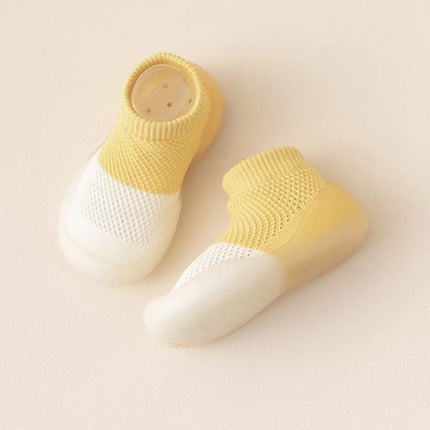Baby Socks Shoes Infant Color Matching Cute Kids Boys Doll Soft Soled Child Floor Sneaker BeBe Toddler Girls First Walkers