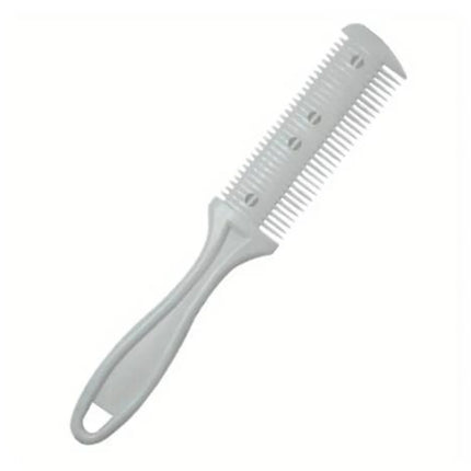 12pc Hair Cutting Comb Hair Brushes with Razor Blades Hair Trimmer Cutting Thinning Tool Barber Tool Hair Salon
