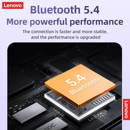Lenovo Wireless Bluetooth 5.4 Earphones TWS Panoramic Sound Effects Ultra Long Battry Life Headphones Comfortable To Wear TA410