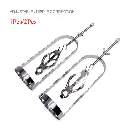 A Pair of Nipple Clamps Women Breast Clips Sex Tools for Couples Erotic Toys Adult Female Harness Chastity Cage Bondage Sex Shop