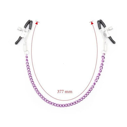 Metal Chain Nipple Milk Clips Breast Massage Clamps Adult Flirting Teasing Erotic Gadgets Bdsm Slave Sex Toys For Couples