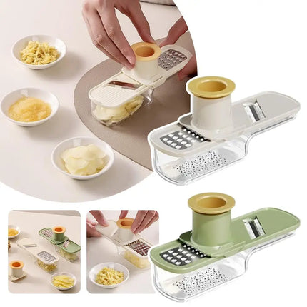 3-in-1 Multifunctional Ginger Garlic Grinder Home Kitchen Slicer All Grinder Potato Shred Cutter Utensil For Kitchen 2025 New