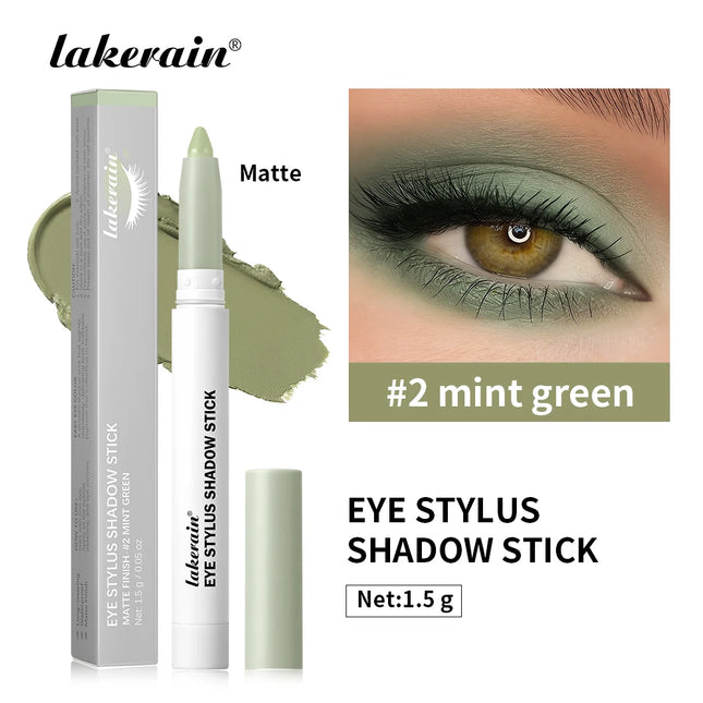 Eyeshadow Stick Colorful Shimmer Glitter Matte High Pigmented Waterproof Cream Eyes Shadow Pencil Long Lasting Makeup Cosmetic