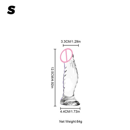 Soft Realistic Dildo Penis Erotic Anal Sex Toys Gay Vagina G-spot Clitoris Vaginal Masturbators Penis Suction Cup Dick for Women