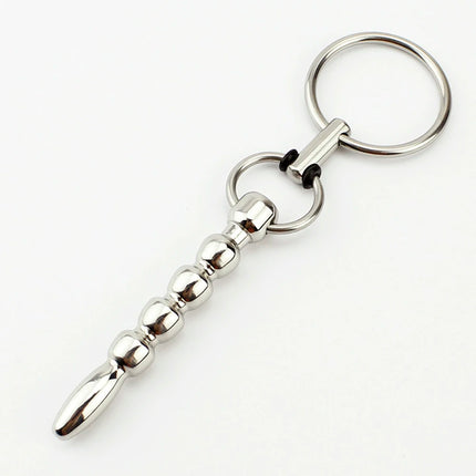 Metal Urethral Catheter Sounding Beads Penis Plug Dilator Horse Eye Stick Urethral Plug SM Adult Sex Toys For Men Masturbators
