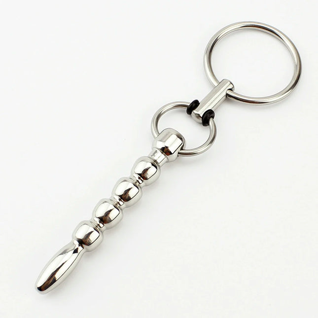 Metal Urethral Catheter Sounding Beads Penis Plug Dilator Horse Eye Stick Urethral Plug SM Adult Sex Toys For Men Masturbators