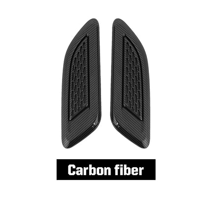 2Pcs/Set Car Exterior Hood Air Vent Outlet Wing Cover Trim for Land Rover Range Rover Sport Evoque Discovery 4 Freelander 2