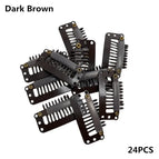 24pcs Dark Brown