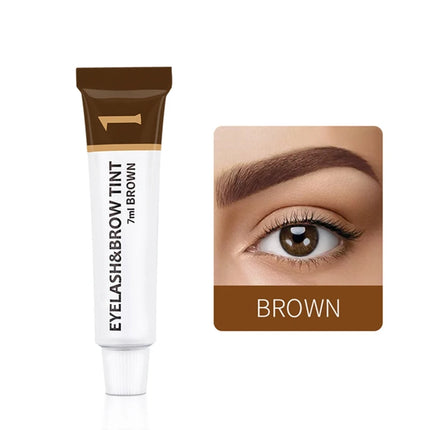 3 Colors Eyelash Eyebrow Dye Tint Kit Lasting Fast Tint Brow Dye Gel Eyebrow Cream Brow Enhancers  Mascara Makeup Tool New