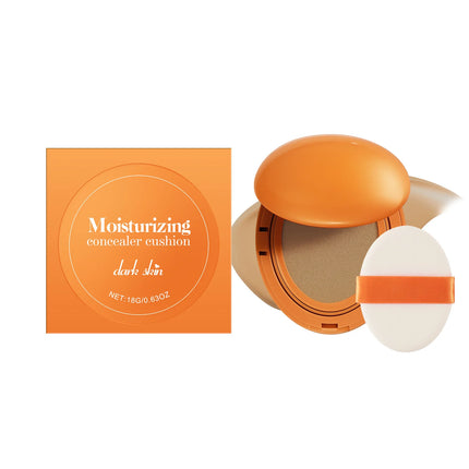 Cushion Foundation Full Coverage Glow Waterproof Long-Lasting Concealer Brightening Sunscreen Soft Korean Makeup Base Cosmetic