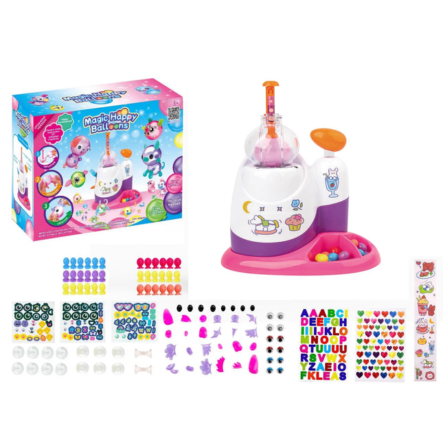 DIY Balloon Animal Kit with Pump  Balloon Making Craft Kits with Multiple Colors Balloons Accessories for Beginners
